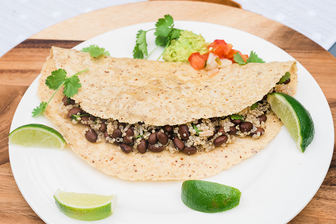 Black Beans - Quinoa Tacos – Wholeness Market